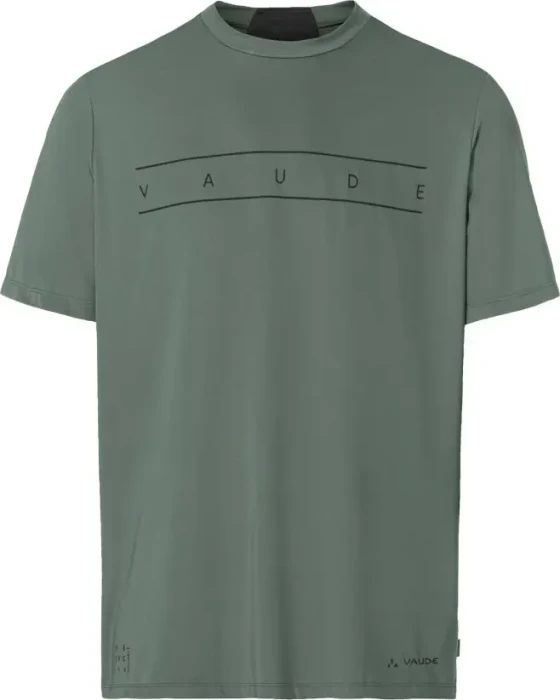 Vaude Qimsa Logo Funktionsshirt kurzarm agave (Herren)