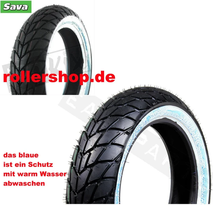 Mitas MC-20 Monsum White Wall 120/70 10 54L TL