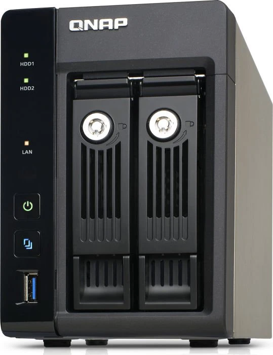 QNAP Turbo Station TS-253 Pro, 2GB RAM, 2x RJ-45 1000Base-T, 3x USB-A 3.0