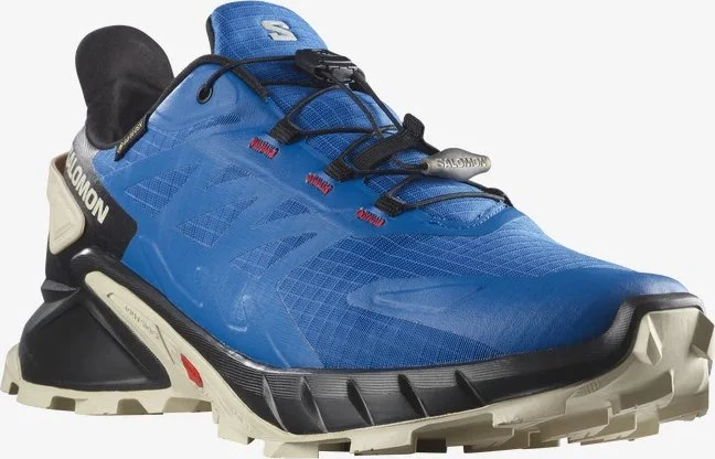 Salomon Supercross 4 GTX nautical blue/black/rainy day (Herren)