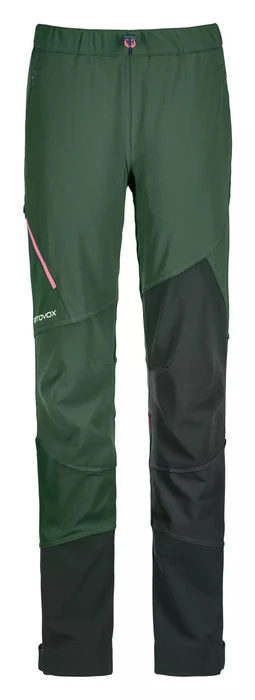 Ortovox Col Becchei Skihose lang green forest (Damen)