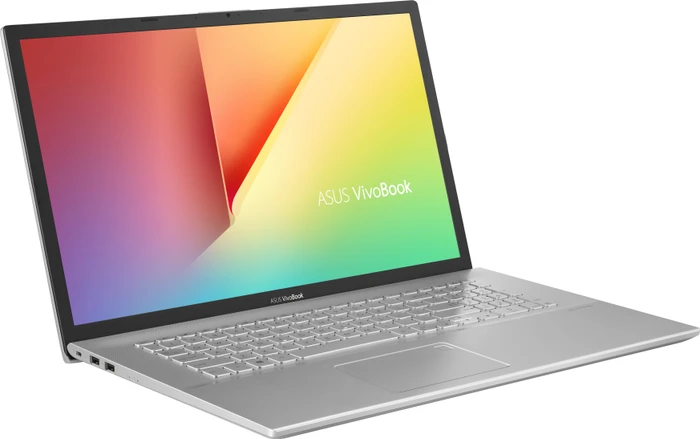 ASUS VivoBook 17 F712FA-AU688T, Transparent Silver, Core i5-10210U, 8GB RAM, 512GB SSD, DE