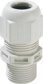 Wiska ESKV-L 20 LG Kabelverschraubung, Kunststoff, M20, RAL 7035 mit langem Anschlussgewinde