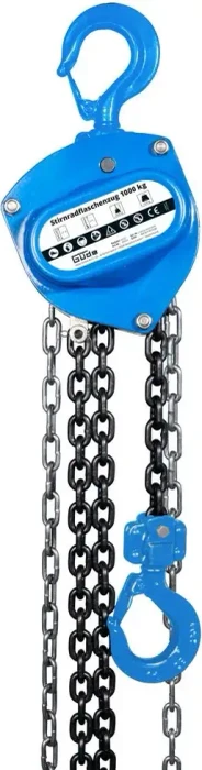 Güde Stirnrad Hand-Kettenzug