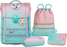 McNeill Perfecto Gradient Strawberry Schultaschen-Set, 5-tlg.