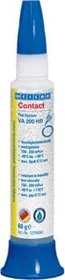 Weicon Contact VA 200 HR Cyanacrylat, niedrigviskoser Klebstoff mit hoher Alterungsbeständigkeit, 60g