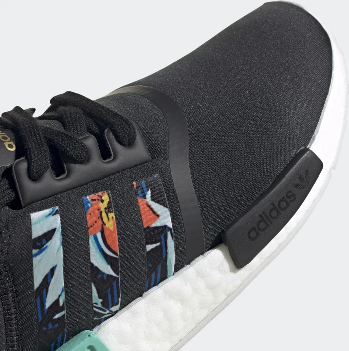adidas NMD_R1 core black/supplier colour/acid mint (Damen)