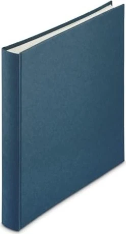 Hama Jumbo Fotoalbum, 30x30, 80 weiße Seiten, Wrinkled blau