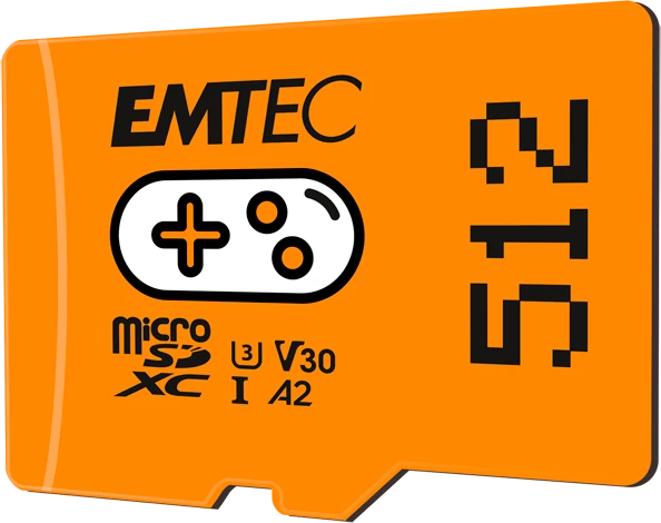 Emtec GAMING R100/W50 512GB, UHS-I U3, A2, Class 10
