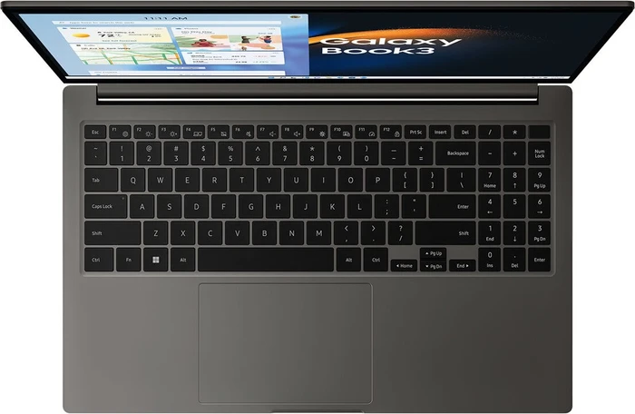 Samsung Galaxy Book3 15, Graphite, Core i5-1340P, 8GB RAM, 512GB SSD, Arc A350M Graphics, DE