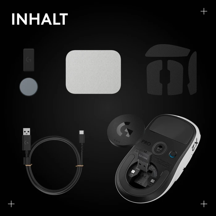 Logitech G Pro X2 Superstrike Lightspeed, Lunar Eclipse, USB