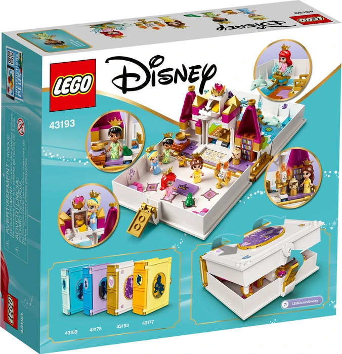 LEGO Disney Princess - Märchenbuch Abenteuer mit Arielle, Belle, Cinderella und Tiana
