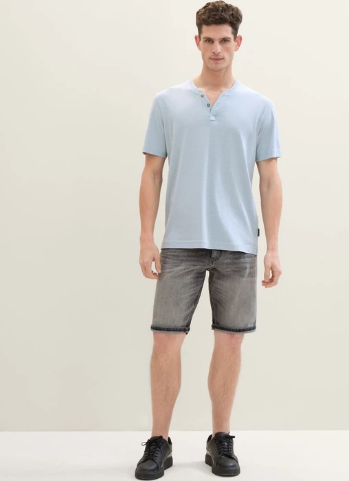 Tom Tailor Josh Jeansshorts Jeans used light stone grey denim (Herren)