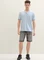 Tom Tailor Josh Jeansshorts Jeans used light stone grey denim (Herren) Vorschaubild