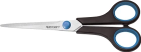 Westcott Easy Grip Universalschere, Rechtshänder, 175mm, schwarz/blau