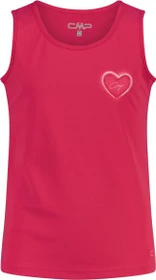 CMP Grafik Funktionsshirt ärmellos magenta (Junior)