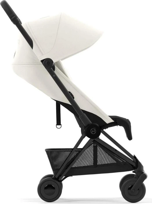 Cybex Coya Matte Black Frame off white