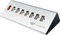 LogiLink Aluminium USB-Hub, 8x USB-A 2.0, USB 2.0 Micro-B [Buchse] Vorschaubild