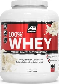 All Stars 100% Whey Protein BCAA Vanille 2.27kg
