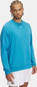 Under Armour Rival Fleece Crew Sweatshirt ether blue/white (Herren)