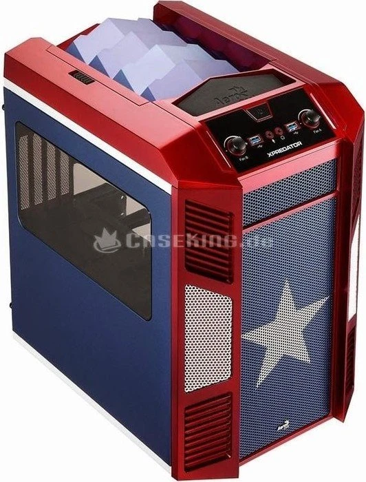 AeroCool Xpredator Cube BR Edition, Acrylfenster