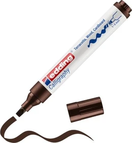 edding 1455 Kalligrafiestift dunkelbraun