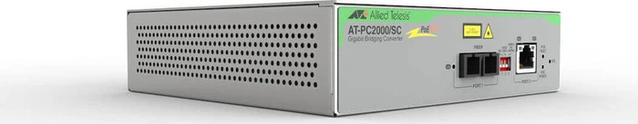 Allied Telesis PC2000/SC, RJ-45, SC-Duplex, PoE+