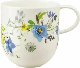 Rosenthal Brillance Bone China Fleurs des Alpes Becher mit Henkel