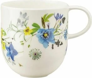 Rosenthal Brillance Bone China Fleurs des Alpes Becher mit Henkel