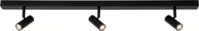 Nordlux Omari LED-Deckenleuchte 3-flammig schwarz