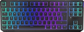 Endorfy Thock TKL Wireless Pudding, PBT, LEDs RGB, hot-swap, Kailh Box BROWN, USB/Bluetooth, DE