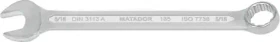 Matador 0185 Ring-Maulschlüssel zöllig, 5/16"x120mm