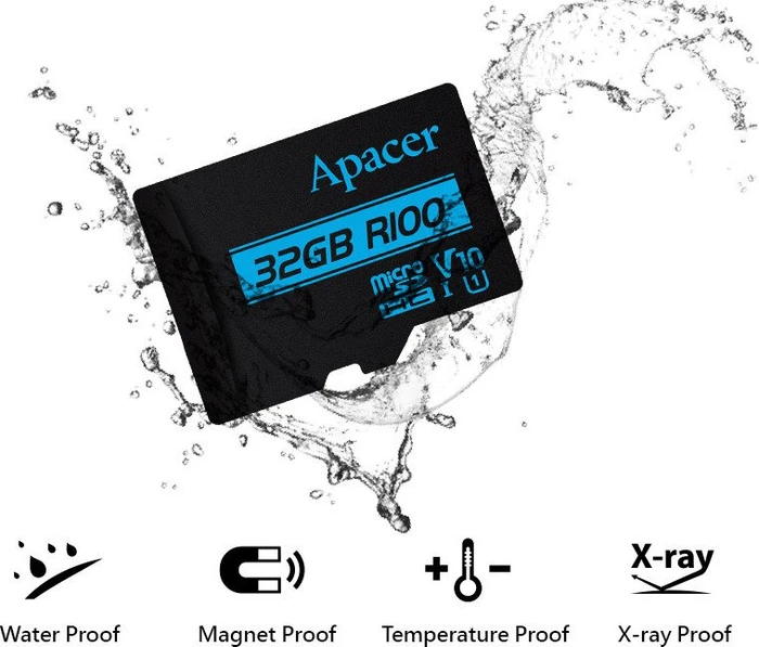 Apacer R100 32GB Kit, UHS-I U1, Class 10