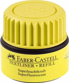 Faber-Castell Textliner 1549 refill ST07 25ml, gelb