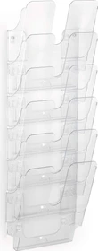 Durable Flexiplus 6 Prospekthalter, 6 Fächer, A4, transparent