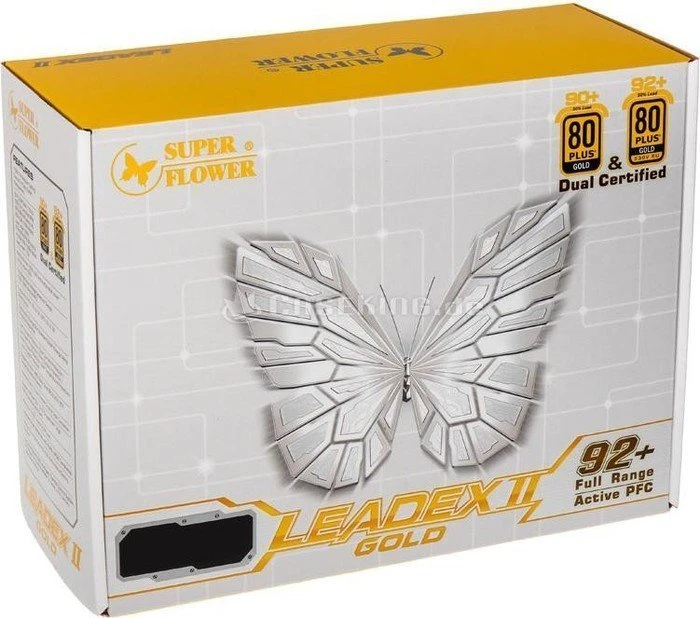 Super Flower Leadex II Gold weiß 650W, ATX 2.3