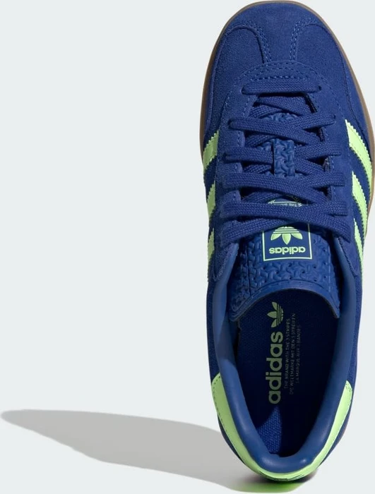 adidas Gazelle Indoor royal blue/green spark/gold metallic (Junior)
