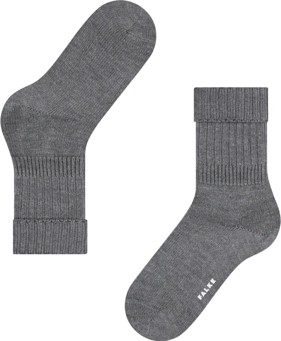 Falke Striggings Rib Socken dark grey (Damen)