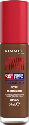 Rimmel Lasting Finish 35H Foundation 608 kakao, 30ml