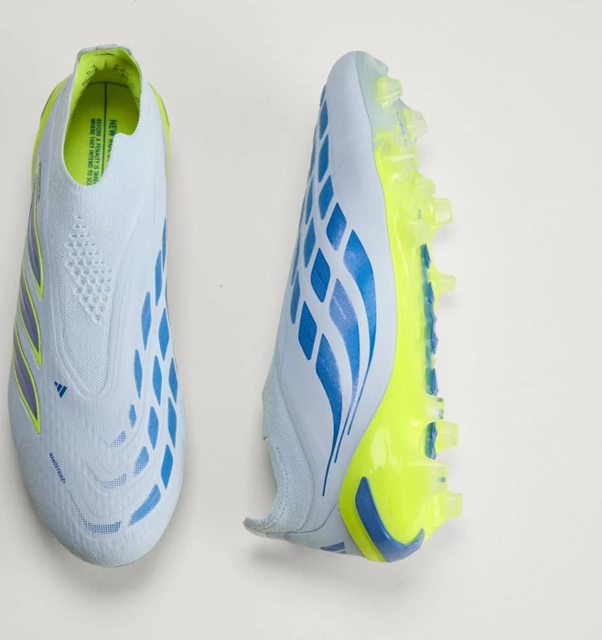 adidas Predator Elite Laceless FG crystal sky/ray blue/team solar yellow 2