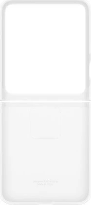 Samsung Silicone Case für Galaxy Z Flip7 FE/Flip6 weiß