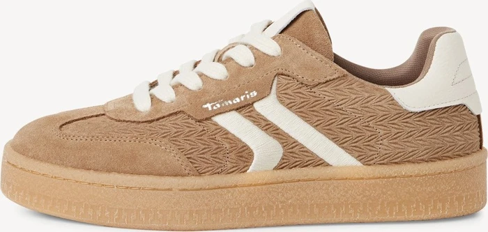 Tamaris Ledersneaker Low beige (Damen)