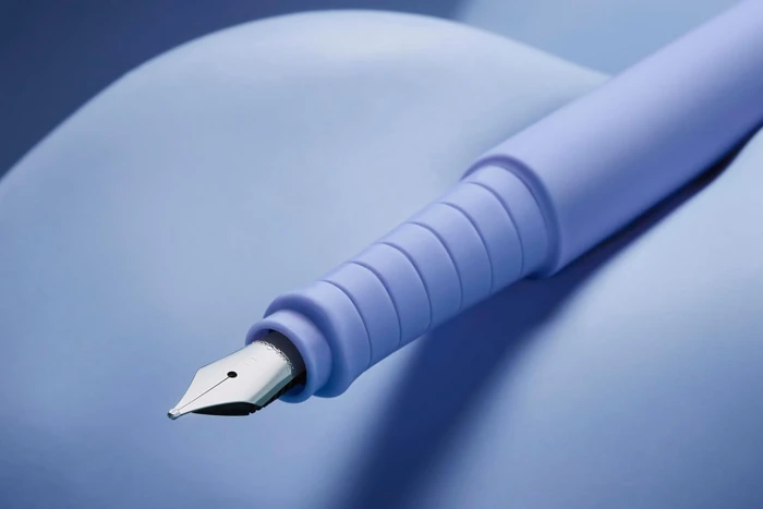 Faber-Castell Poly Ball/Pen Füllfeder und Kugelschreiber Geschenk-Set, pale iris, im Metall-Etui, 2 Stück