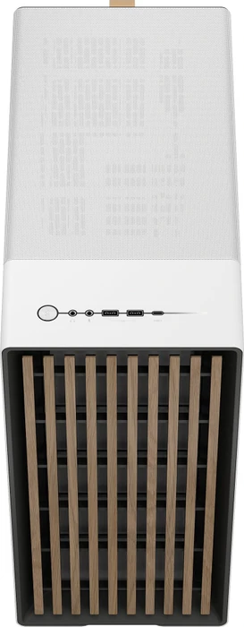 Fractal Design North Chalk White TG Clear, Glasfenster