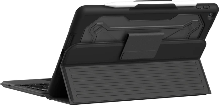 UAG Rugged Bluetooth Keyboard with Trackpad für iPad 7/iPad 8/iPad 9, schwarz, DE