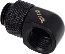 Alphacool Eiszapfen 90° L-Verbinder G1/4" AG auf G1/4" IG, deep black