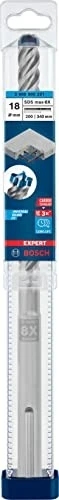 Bosch Professional EXPERT SDS-max-8X Hammerbohrer, 18x200x340mm, 1 Stück
