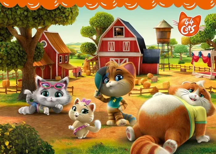 Ravensburger Puzzle 44 Cats Riesen-Bodenpuzzle