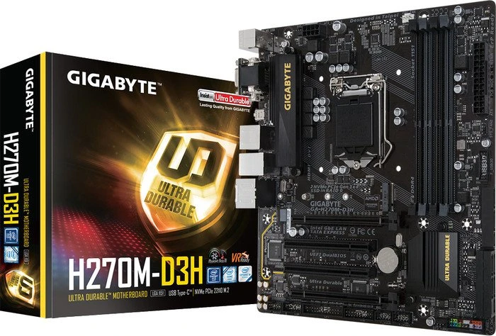 GIGABYTE GA-H270M-D3H (Intel 1151)