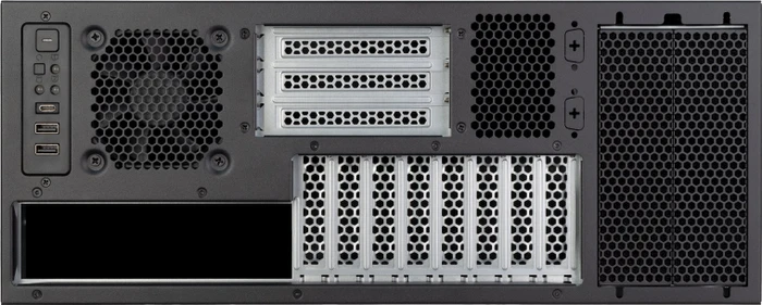 SilverStone RM47-502-I, Rackmount Storage, schwarz, 4HE, ATX